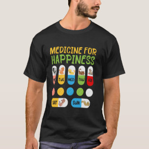 Katzen sind meine tägliche Dosis Glück u2013Lustig T-Shirt