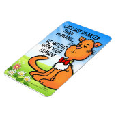 Katzen sind schlauer magnet (Linke Seite)