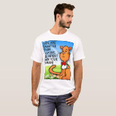 Katzen sind schlauer T-Shirt (Vorne ganz)