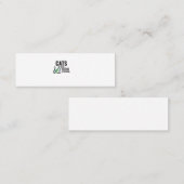 KATZEN SIND UNVERMEIDLICHE BILDUNG IST OPTIONAL MINI VISITENKARTE (Vorne/Hinten)