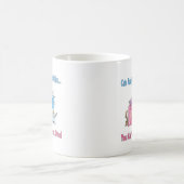 Katzen sind wie Kartoffelchips Kaffeetasse (Mittel)