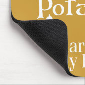Katzen sind wie Kartoffelchips… Mousepad (Ecke)