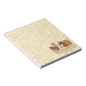 Katzen sind wie Kartoffelchips Sprichwort Notizblock (angewinkelt)