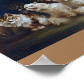 Katzen Singen Weihnachtslieder, Louis Wain Poster (Ecke)