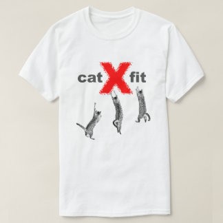 Katzen-Sitz T-Shirt