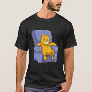 Katzen-Sofa T-Shirt