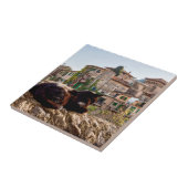 Katzen sonnen sich an einer Wand - Valldemossa, Ma Fliese (Seite)