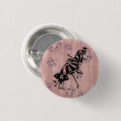 Katzen Sonnenschirme Umbrellas Kunstdruckerei Button (Vorne & Hinten)