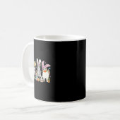 Katzen Sonnentage Ostertag Kaffeetasse (Vorderseite Links)