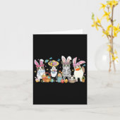 Katzen Sonnentage Ostertag Karte (Gelbe Blume)