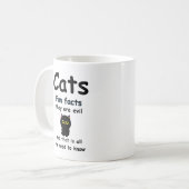 Katzen Spaß Fakten: Sie sind böse Kaffeetasse (Vorderseite Links)
