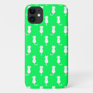 Katzen-Spaß für immer - Whimsical Cats Grün Case-Mate iPhone Hülle