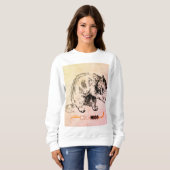 Katzen Speak Mio-Meio Sweatshirt (Vorne ganz)