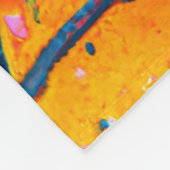 Katzen spielen Basketball im Weltraum mit Astronau Fleecedecke (Ecke)