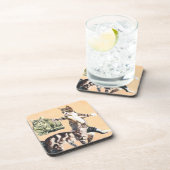 Katzen spielen getränkeuntersetzer (Rechte Seite)