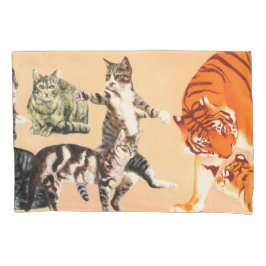 Katzen spielen kissenbezug