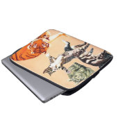 Katzen spielen laptopschutzhülle (Vorne Knopf)