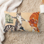 Katzen spielen lendenkissen (Decke)