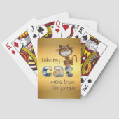 Katzen Spielkarten (Rückseite)