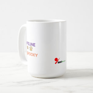 Katzen-Spuk – Lustiges Halloween Kaffeetasse