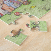 Katzen-Stadt Puzzle (Seite)