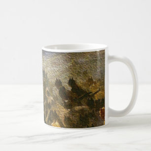 Katzen-Stadt - Vintage Kunst - kundengerecht! Kaffeetasse