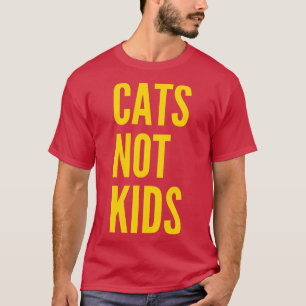 Katzen statt Kinder T-Shirt