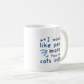 Katzen stattdessen kaffeetasse (VorderseiteRechts)