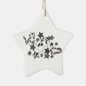 Katzen & Sterne ~ Ornamente (Rechts)