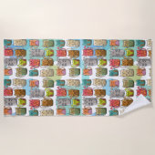 Katzen! Strandtuch (Vorderseite)