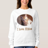 Katzen Sweatshirt (Vorderseite)
