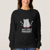 Katzen Sweatshirt (Vorderseite)