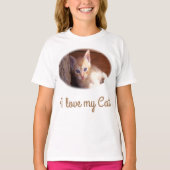 Katzen T-Shirt (Vorderseite)