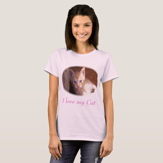 Katzen T-Shirt (Vorne ganz)