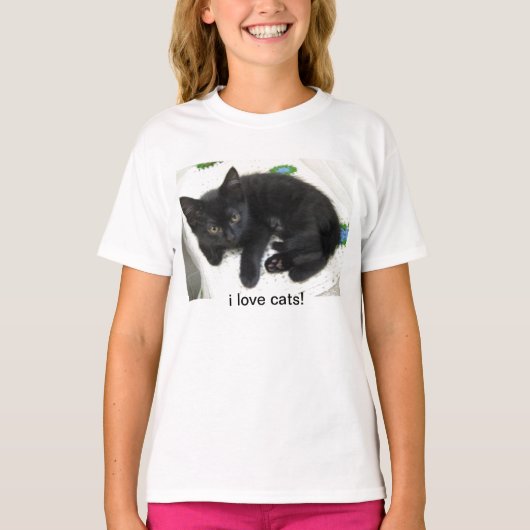 Katzen T-Shirt (Vorderseite)