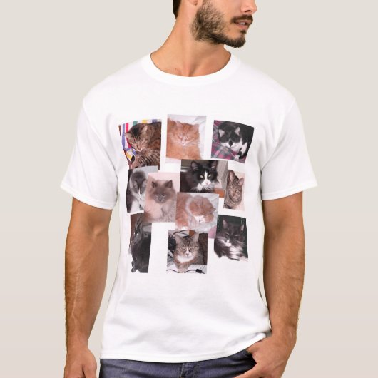 Katzen T-Shirt (Vorderseite)