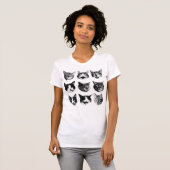 Katzen T-Shirt (Vorne ganz)