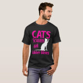 Katzen T-Shirt (Vorne ganz)