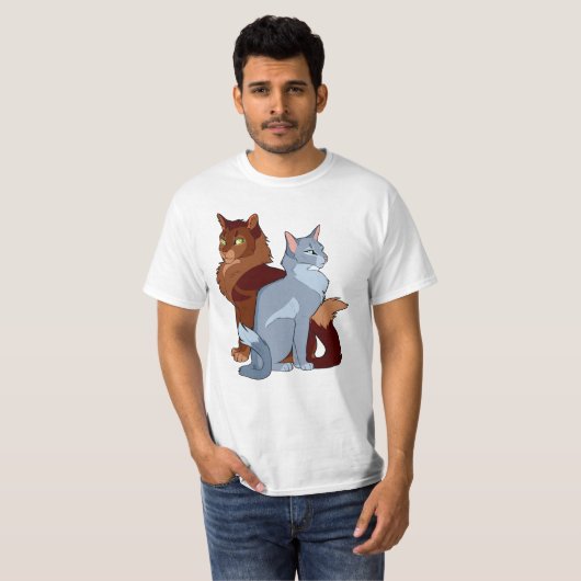 Katzen T-Shirt (Vorne ganz)