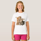 Katzen T-Shirt (Vorne ganz)