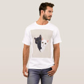 Katzen T-Shirt (Vorne ganz)