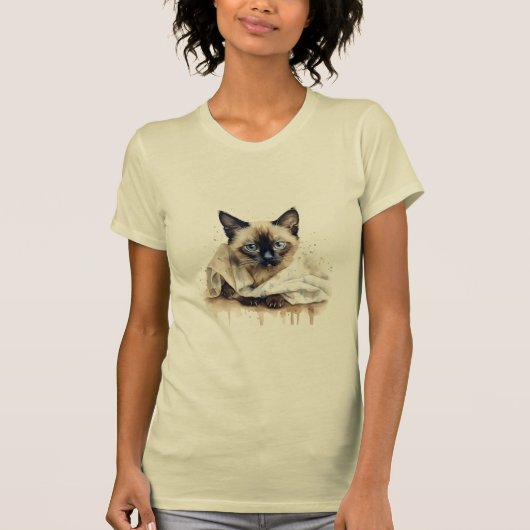 Katzen T-Shirt (Vorderseite)