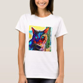 Katzen-T - Shirt (Vorderseite)