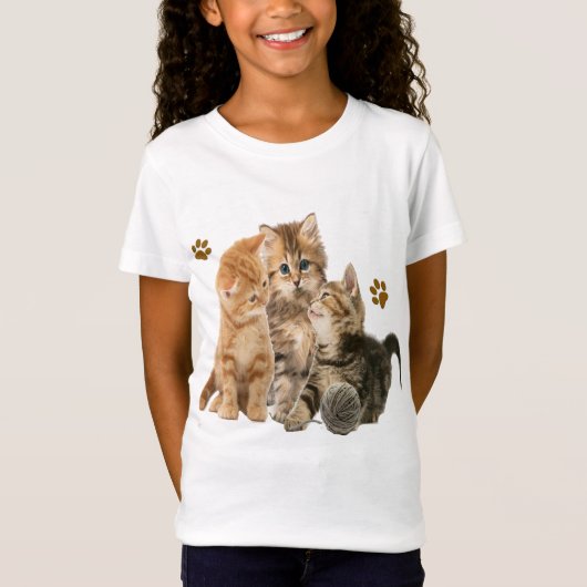 Katzen T-Shirt (Vorderseite)