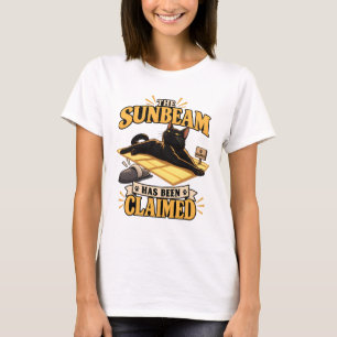 Katzen-T-Shirt - Der Sonnenstrahl ist beansprucht T-Shirt