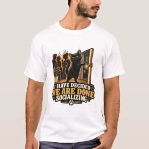 Katzen-T-Shirt - Ich habe mich entschieden, dass w T-Shirt