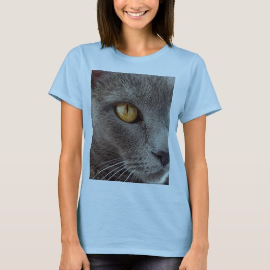Katzen-T-Shirt T-Shirt (Vorderseite)