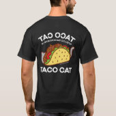 Katzen-T - Shirt - TACOCAT, der rückwärts (Rückseite)