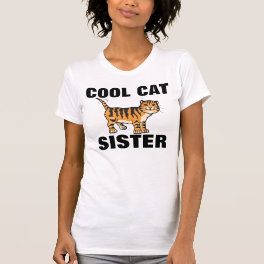 Katzen-T - Shirts für SCHWESTER (Vorderseite)