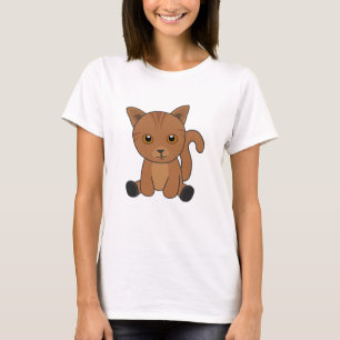 Katzen Tabby Niedliche Katzen Fur Nose Kätzchen T-Shirt